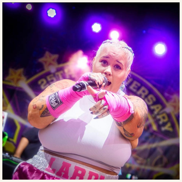 Lardi B booking photo for Halo Touring